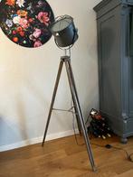 Staande schemerlamp, Huis en Inrichting, Lampen | Vloerlampen, Ophalen, Gebruikt, 150 tot 200 cm, Metaal