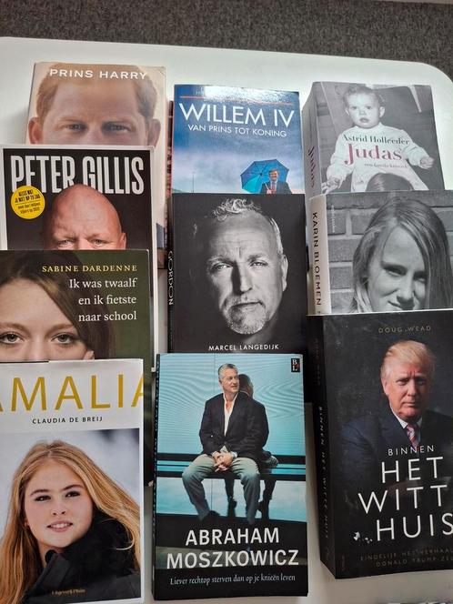 Koopje !!....10  Biografieën voor 10,00 samen, Boeken, Biografieën, Zo goed als nieuw, Overige, Ophalen of Verzenden