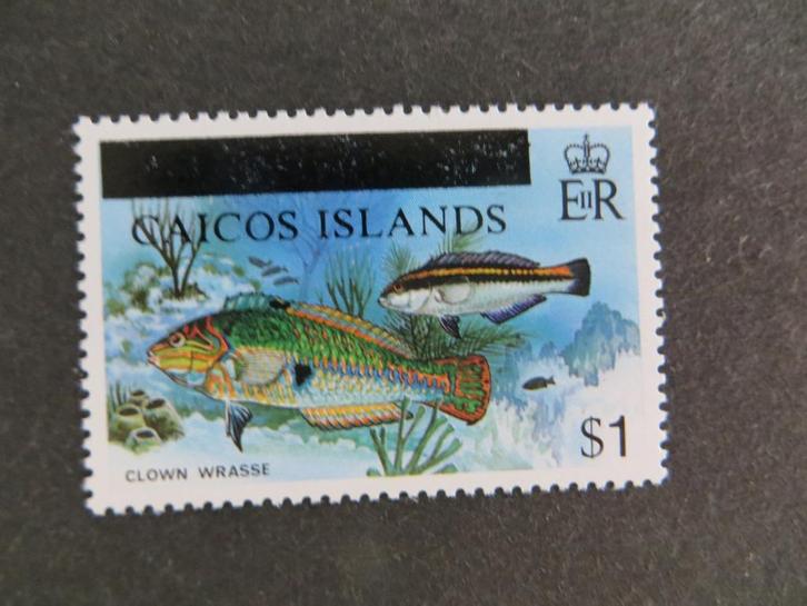 A09688: Turks & Caicos Islands  1 $, Postzegels en Munten, Postzegels | Amerika, Noord-Amerika, Ophalen of Verzenden