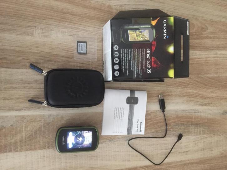 Garmin navigatie e Trex Touch 35, Sport en Fitness, Bergsport en Wandelen, Zo goed als nieuw, Navigatie of Gps, Ophalen of Verzenden