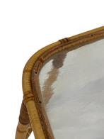 Vintage tafeltje Rotan Rohe Noordwolde Dirk Van Sliedregt, Huis en Inrichting, Tafels | Bijzettafels, Minder dan 55 cm, Gebruikt