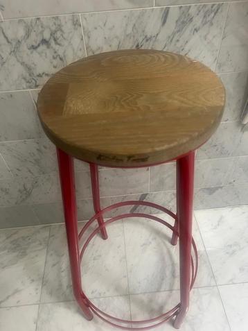  RODE barkrukken Kitchen Trend – 74 cm zithoogte – metaa beschikbaar voor biedingen