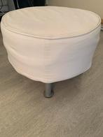 Ikea poef 50 cm diameter, Ophalen, Gebruikt, Stof, 50 tot 75 cm