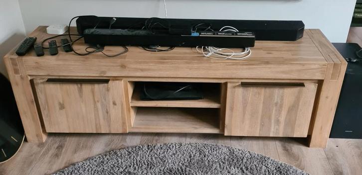 Mooie TV meubel KAST dressoir 160x50x45, Huis en Inrichting, Kasten | Televisiemeubels, Zo goed als nieuw, Minder dan 100 cm, 100 tot 150 cm