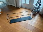 Zwarte Wandplank Metaal 70x30, Ophalen of Verzenden, Gebruikt