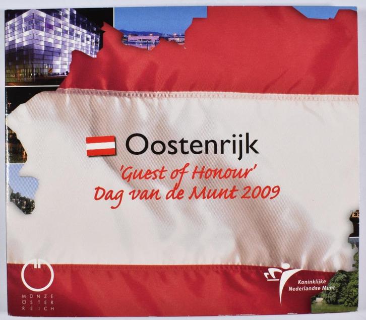 Oostenrijk jaarset 2009 'Guest of Honour'., Postzegels en Munten, Munten | Europa | Euromunten, Setje, Overige waardes, Oostenrijk