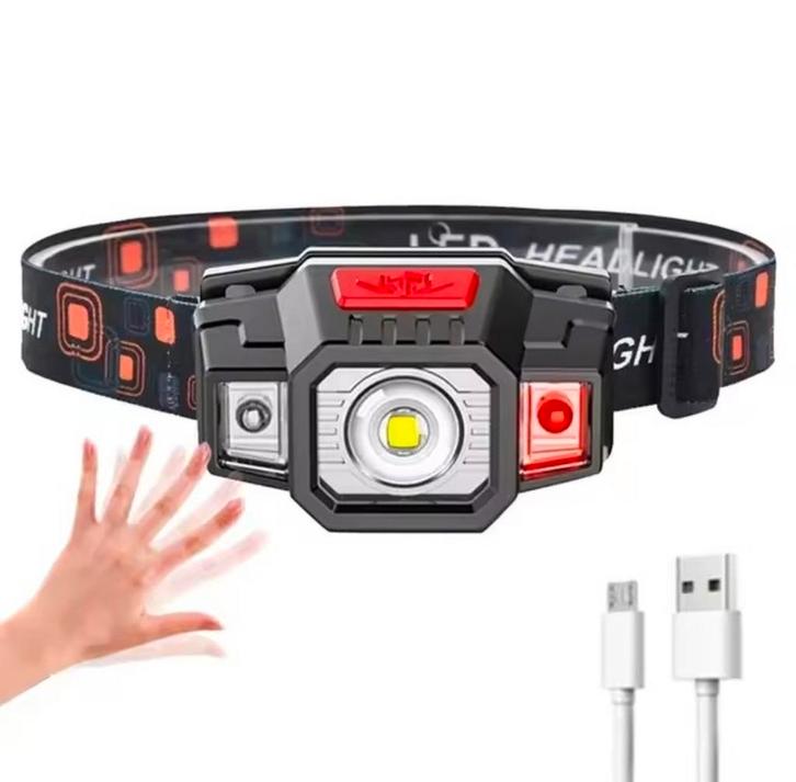 Diverse Led Hoofdlampen met Bewegingssensor - Nieuw, Caravans en Kamperen, Zaklampen