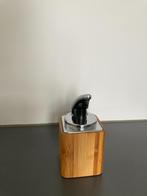 Bamboe zeepdispenser, Huis en Inrichting, Ophalen of Verzenden, Gebruikt, Overige typen