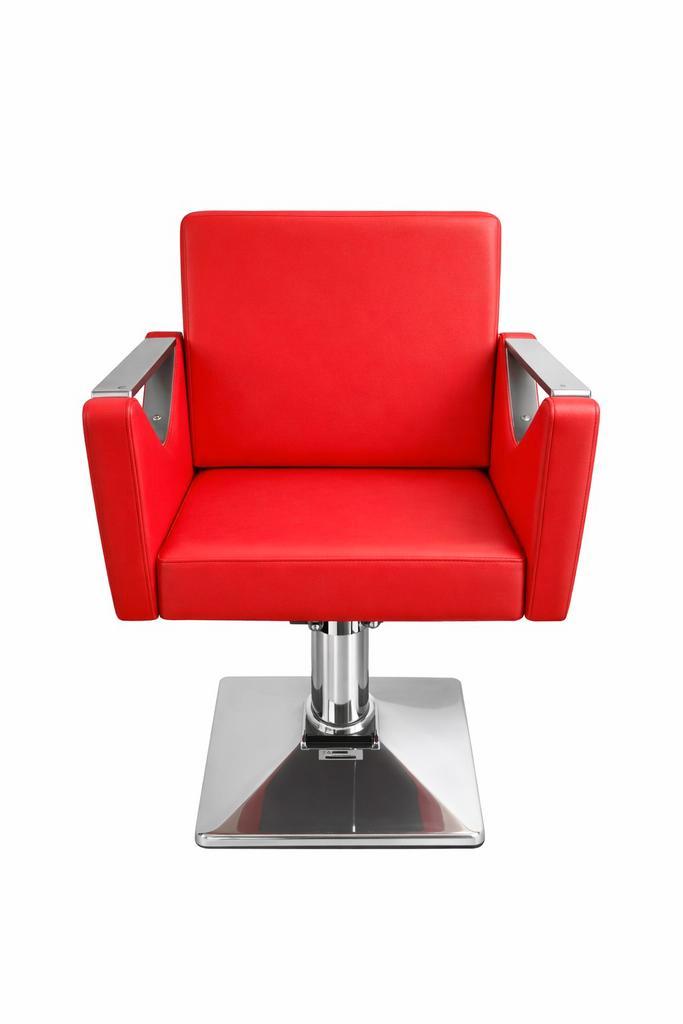 Luxe Kappersstoel / Barberstoel – Rood – Professioneel, Diensten en Vakmensen, Kappers en Thuiskappers