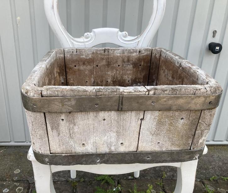 Grote brocante kaasmal / vierkant, Antiek en Kunst, Antiek | Woonaccessoires, Ophalen of Verzenden