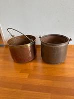 Koperen bak 17cm en 15cm, Ophalen, Koper