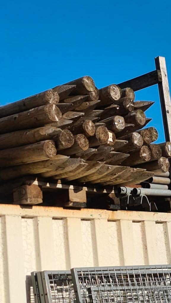 Celfix Palen 180 x 10 cm, Tuin en Terras, Palen, Balken en Planken, Nieuw, Palen, 180 tot 250 cm, Ophalen of Verzenden