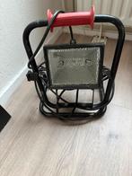 Bouwlamp met handvat, Gebruikt, Met statief, Ophalen of Verzenden, Lamp met armatuur