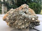Octaëdrische Pyriet, groot stuk, ZELDZAAM - Peru, Verzamelen, Mineralen en Fossielen, Ophalen of Verzenden, Mineraal