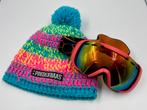 Poederbaas beanie met skibril, Kleding | Dames, Mutsen, Sjaals en Handschoenen, Ophalen of Verzenden, Zo goed als nieuw, Muts