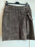Mooie leren rok 38, Maat 38/40 (M), Josephine & Co, Bruin, Ophalen of Verzenden
