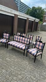 Eetkamerstoelen eetbank set 7-delig klassiek, Ophalen, Zo goed als nieuw