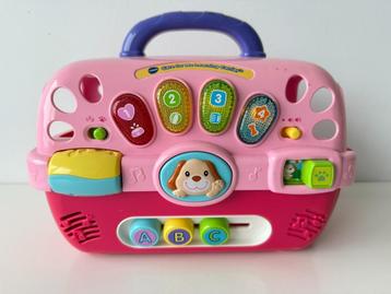 Puppy Care for Me Learning Carrier roze met licht en geluid beschikbaar voor biedingen