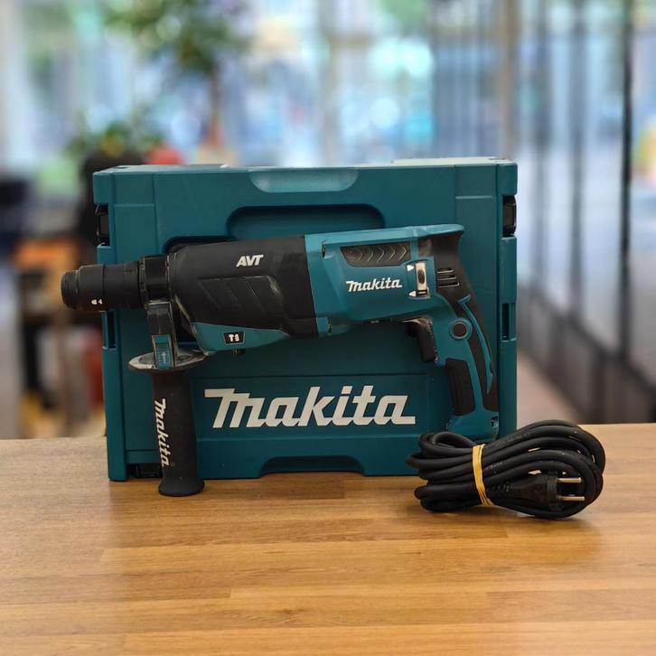 Makita HR2631FT Combihamer Verwisselbare Kop - Netjes, Doe-het-zelf en Verbouw, Gereedschap | Boormachines, Zo goed als nieuw
