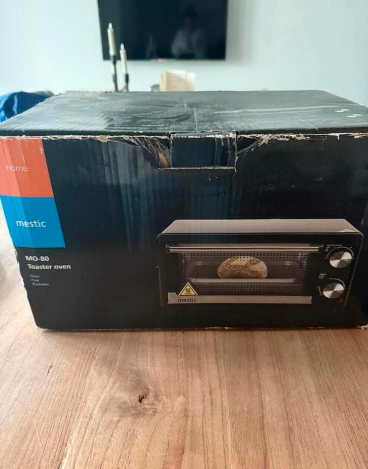 Mestic Mini oven, Witgoed en Apparatuur, Ovens, Zo goed als nieuw, Minder dan 45 cm, Ophalen