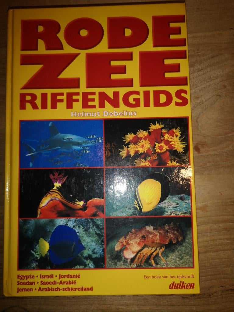 Rode Zee Riffengids - Helmut Debelius, Boeken, Encyclopedieën, Helmut Debelius, Verzenden, Zo goed als nieuw, Los deel