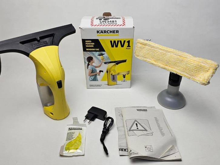 # Kärcher Ruitenreiniger WV1 Plus, Huis en Inrichting, Schoonmaakartikelen, Raamwisser of Trekker, Ophalen of Verzenden