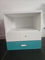 Ikea Kastje met lades stuva - Wit/groen, Ophalen, Overige materialen, Minder dan 50 cm, Gebruikt