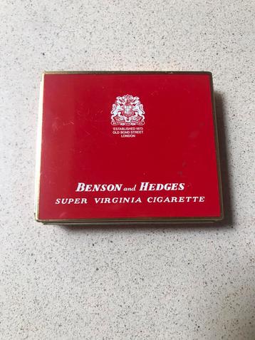 Benson and Hedges. beschikbaar voor biedingen