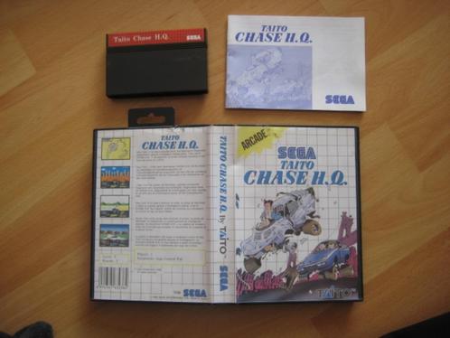Taito Chase HQ Sega Mastersystem Master System, Spelcomputers en Games, Games | Sega, Master System, Racen en Vliegen, 1 speler