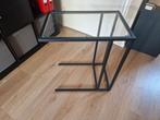 VITTSJÖ Laptoptafel - Zwart met Glas, Ophalen, Modern, Rechthoekig, Glas