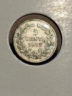 5 cent 1863, Postzegels en Munten, Munten | Nederland, Ophalen of Verzenden, 5 cent