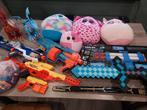 partij speelgoed nerf/zuru robot draak/squishmallows, Kinderen en Baby's, Speelgoed | Overig, Ophalen, Zo goed als nieuw, Jongen of Meisje