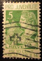 Zwitserland, Pro Juventute 1913, Verzenden, Gestempeld