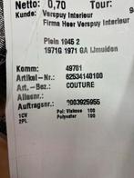 Exclusieve Couture velours meubelstof Saum & Viebahn, Overige kleuren, Nieuw, Ophalen of Verzenden, 30 tot 120 cm