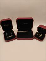 Cartier Sieraden Set - Nieuwstaat, Ophalen of Verzenden, Zo goed als nieuw, Goud, Overige materialen