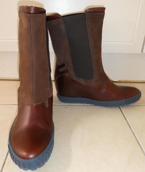 NIEUW Jan Jansen laarzen maat 42 dames sleehak bruintinten, Kleding | Dames, Schoenen, Nieuw, Hoge laarzen, Bruin, Verzenden