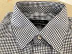 Alveare Slim Fit Overhemd Ruit Blauw/Wit, Zo goed als nieuw, Alveare, Grijs, Halswijdte 39/40 (M)