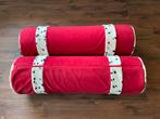 Dalmatiër Sierkussens - Uniek Design, Ophalen, Zo goed als nieuw, Rood, Cilindervormig