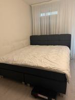 Tweepersoonsbed en kledingkast, Ophalen, Tweepersoons, Zo goed als nieuw, 180 cm