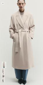 Nieuw Zara mantel lange jas met ceintuur en wol, Kleding | Dames, Jassen | Winter, Ophalen of Verzenden, Nieuw, Maat 38/40 (M)