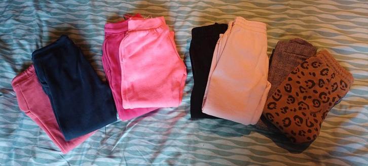 15 (jogging) broeken maat 98-104/98/104, Kinderen en Baby's, Kinderkleding | Maat 98, Gebruikt, Meisje, Broek, Ophalen
