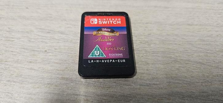 Alladin Disney Classic Games, Spelcomputers en Games, Games | Nintendo Switch, Zo goed als nieuw, 1 speler, Vanaf 3 jaar, Ophalen of Verzenden