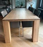 Mooie eikenhouten eettafel 240x100 cm, Huis en Inrichting, Tafels | Eettafels, Ophalen, 100 tot 150 cm, Eikenhout, 200 cm of meer