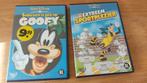 2 leuke DVDs van en met Goofy zoals sporten met Goofy, Europees, Tekenfilm, Alle leeftijden, Ophalen of Verzenden
