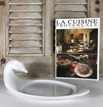 Limoges presenteer schaal met ganzenkop wit keramiek beschikbaar voor biedingen