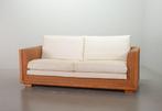 Luxe Italiaanse Gasparucci witte Lounge Garden Tuin Sofa 80s, Ophalen, Gebruikt, Overige materialen