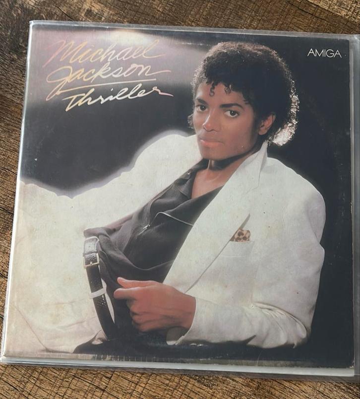 Michael Jackson - Thriller LP Vinyl uit de jaren 80, Cd's en Dvd's, Vinyl | Pop, Gebruikt, 1980 tot 2000, 12 inch, Ophalen of Verzenden