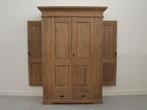 Dichte teak kast / teak jagerskast, 100 tot 150 cm, 200 cm of meer, Met klep(pen), Nieuw