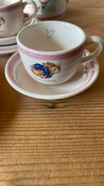 Wedgwood PETER RABBIT kinderservies, Ophalen of Verzenden, Zo goed als nieuw, Wedgwood, Kop(pen) en/of Schotel(s)