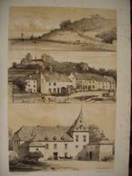 39 / Maastricht/ Valkenburg / Rijckholt Litho  1876, Antiek en Kunst, Ophalen of Verzenden